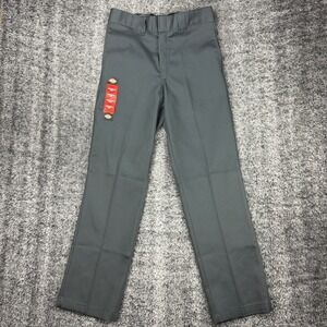 Dickies 874 Flex Original Fit Work Pants Gray Men's 30x32 Stain Release NEW